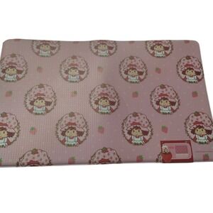 Strawberry Shortcake Kitchen Mat Pink Cushioned Anti-Fatigue Floor Rug 30x18 NEW